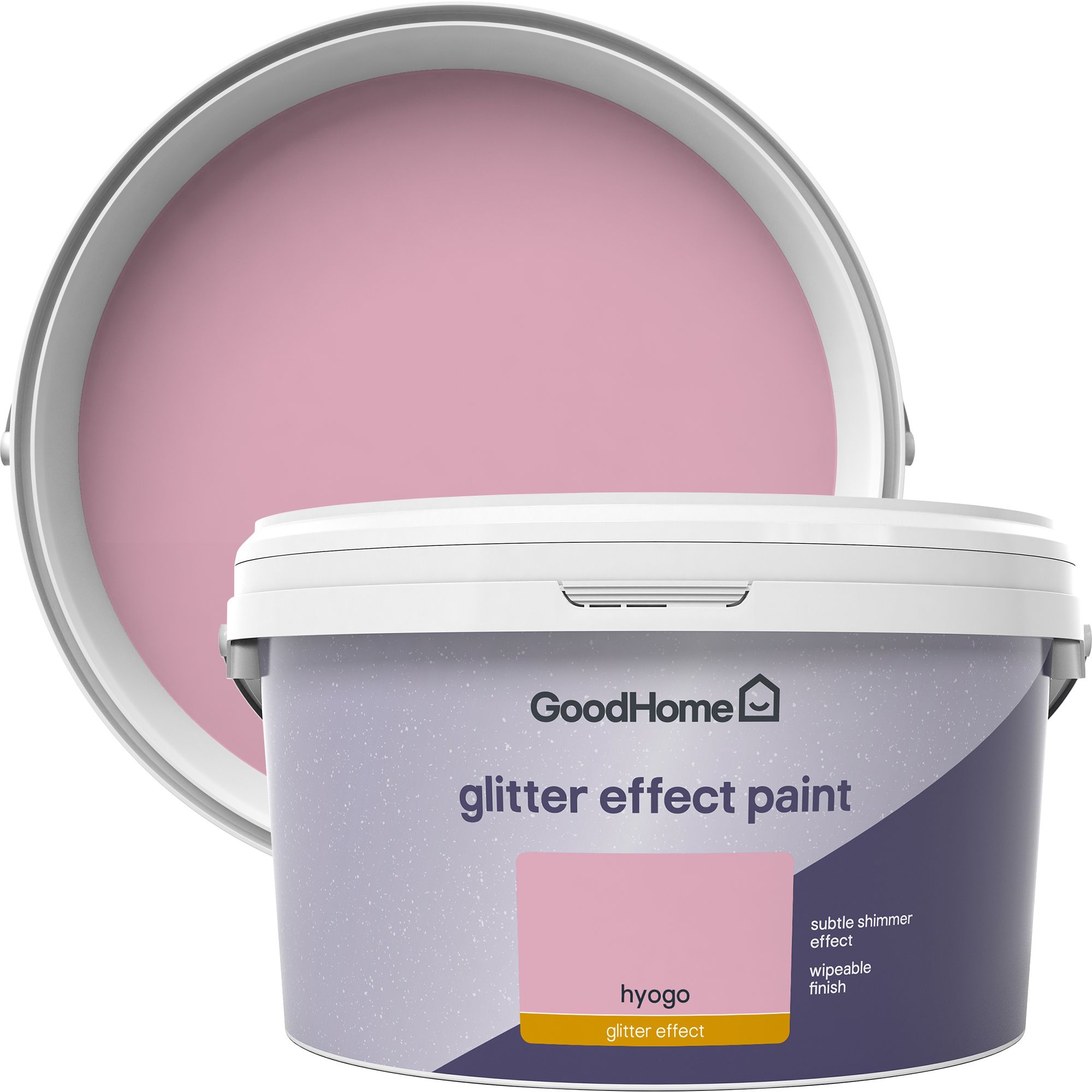 Pink glitter store paint