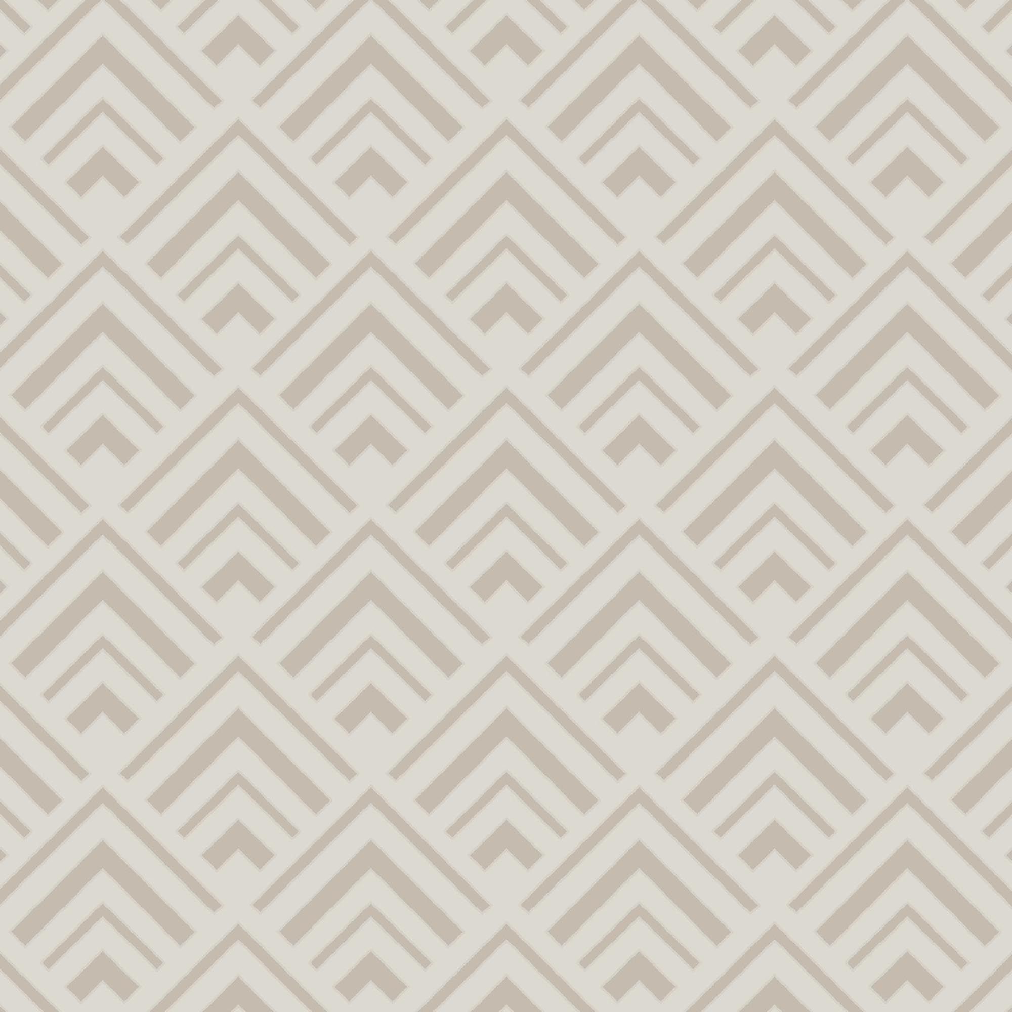 GoodHome Ficus Beige Gold effect Art deco Textured Wallpaper Sample