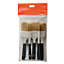 GoodHome Fine filament tip Paint brush, Set of 5