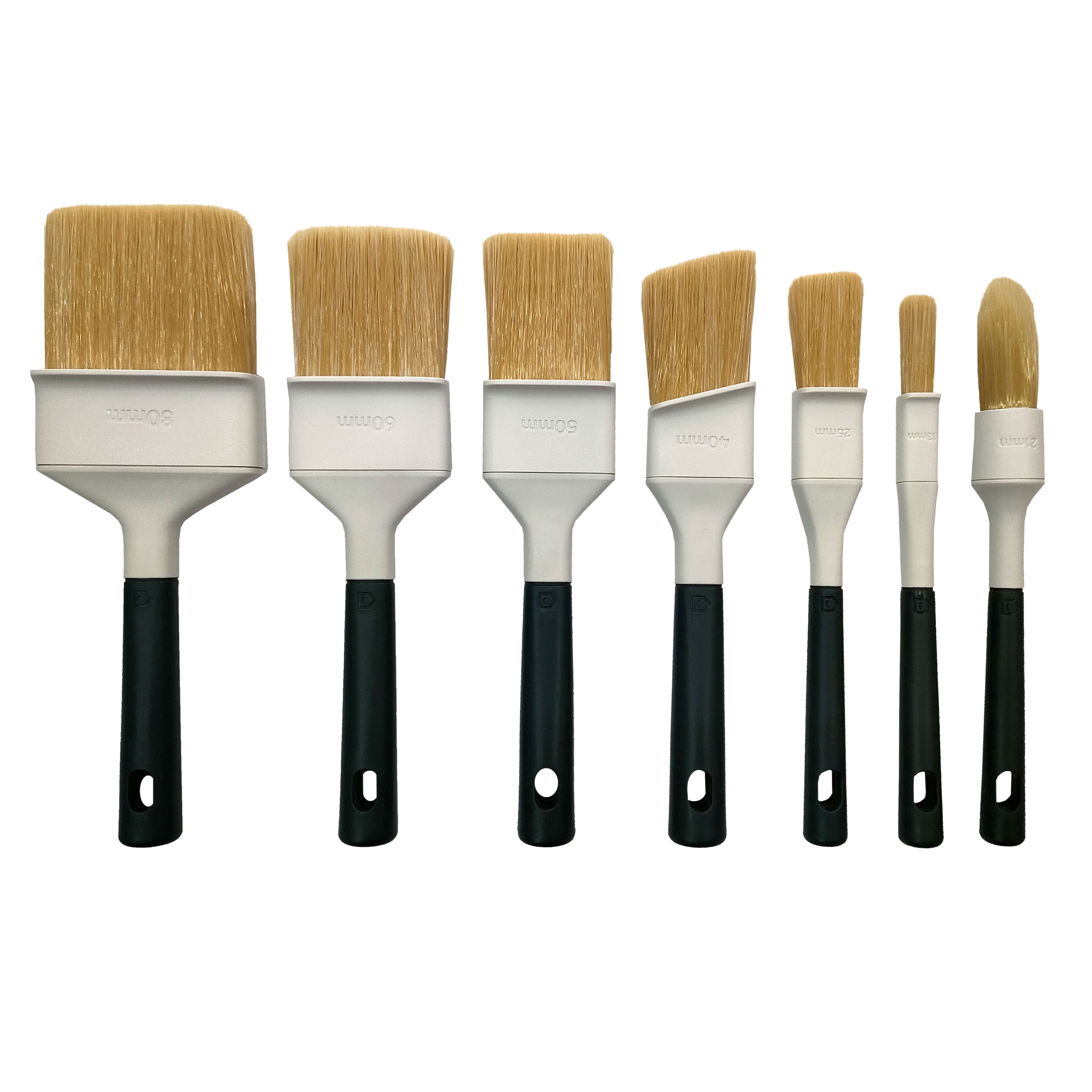 12 x 25mm Disposable Paint Brush Gloss Varnish Touch Up Parts Painting  Brushes