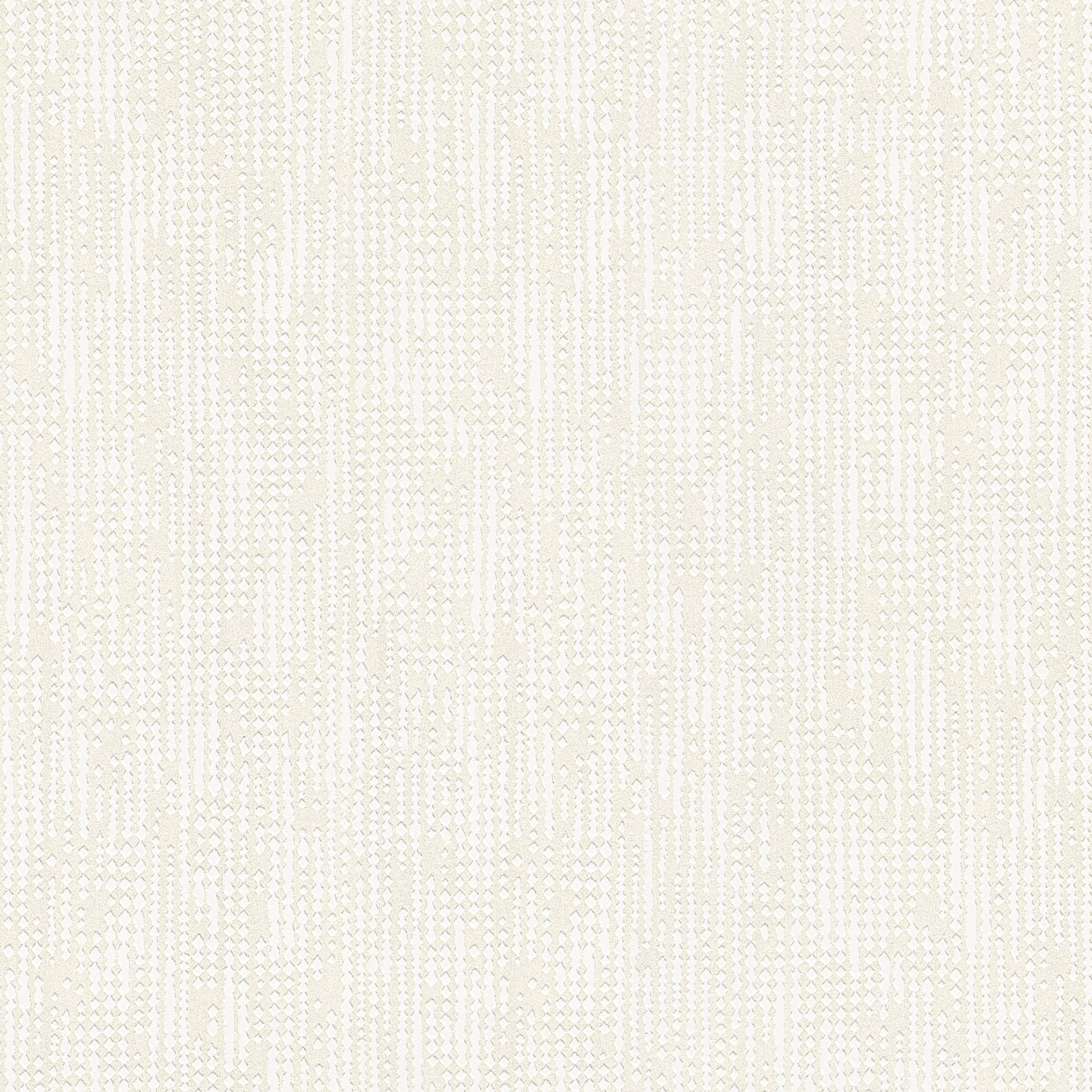 GoodHome Fitonia White Glitter effect Textured Wallpaper