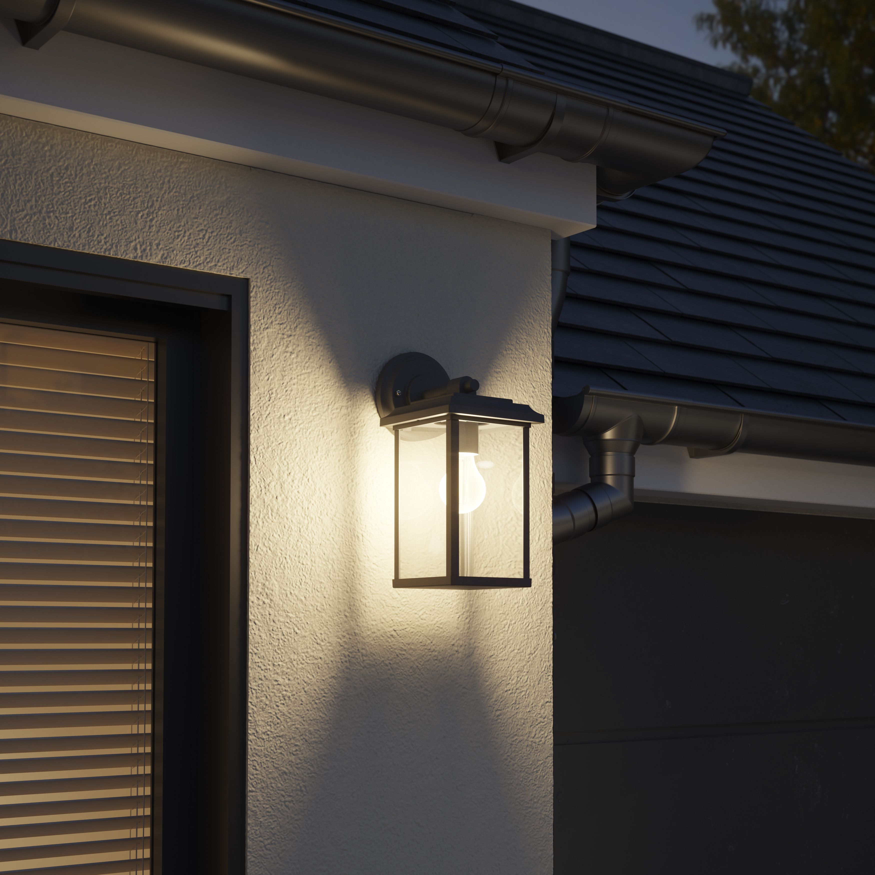 B and q store exterior wall lights