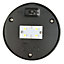 GoodHome Fixed Matt Stainless steel Integrated LED PIR Motion sensor Outdoor Wall light 0.58W