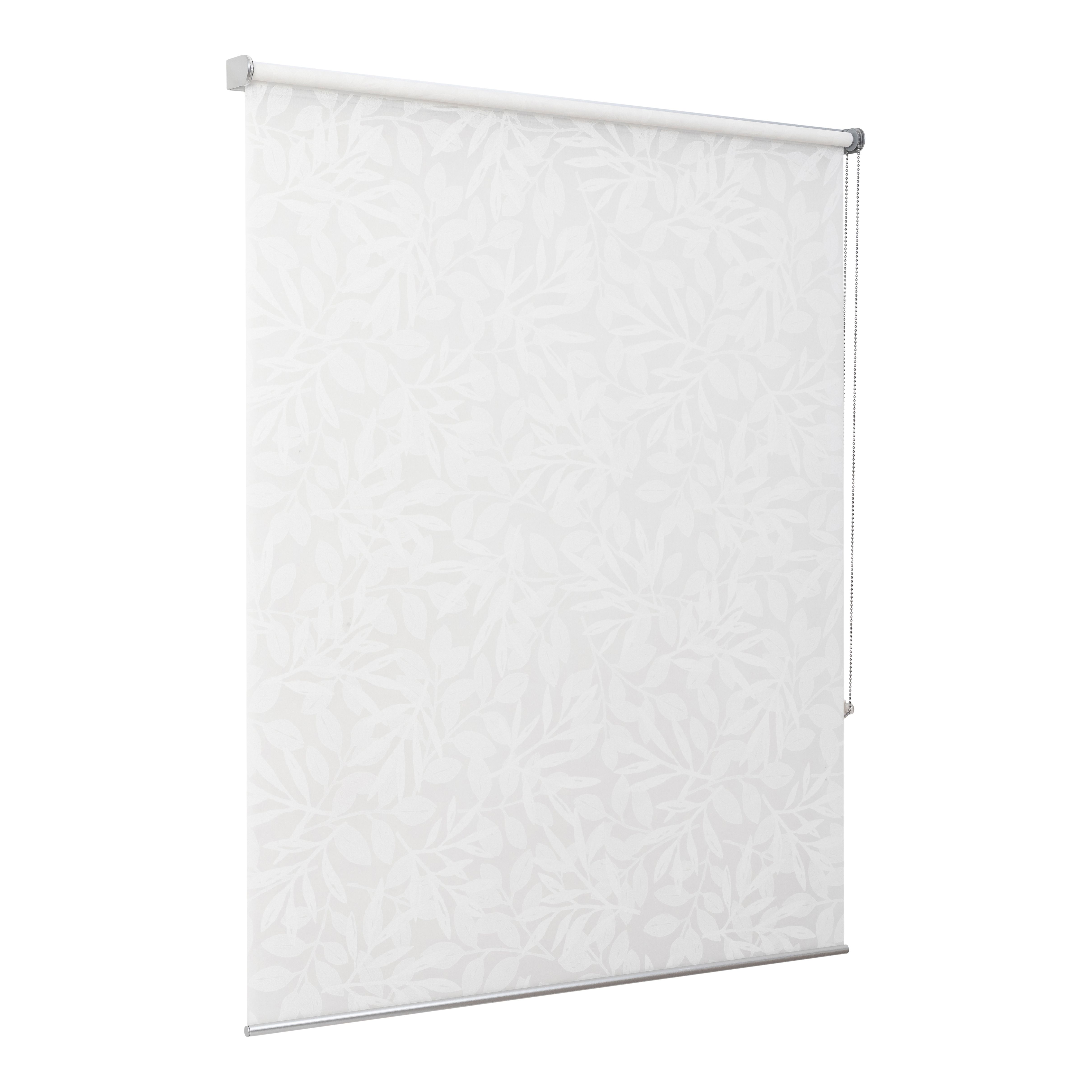 GoodHome Flasor Corded Off white Sheer Roller Blind (W)180cm (L)180cm