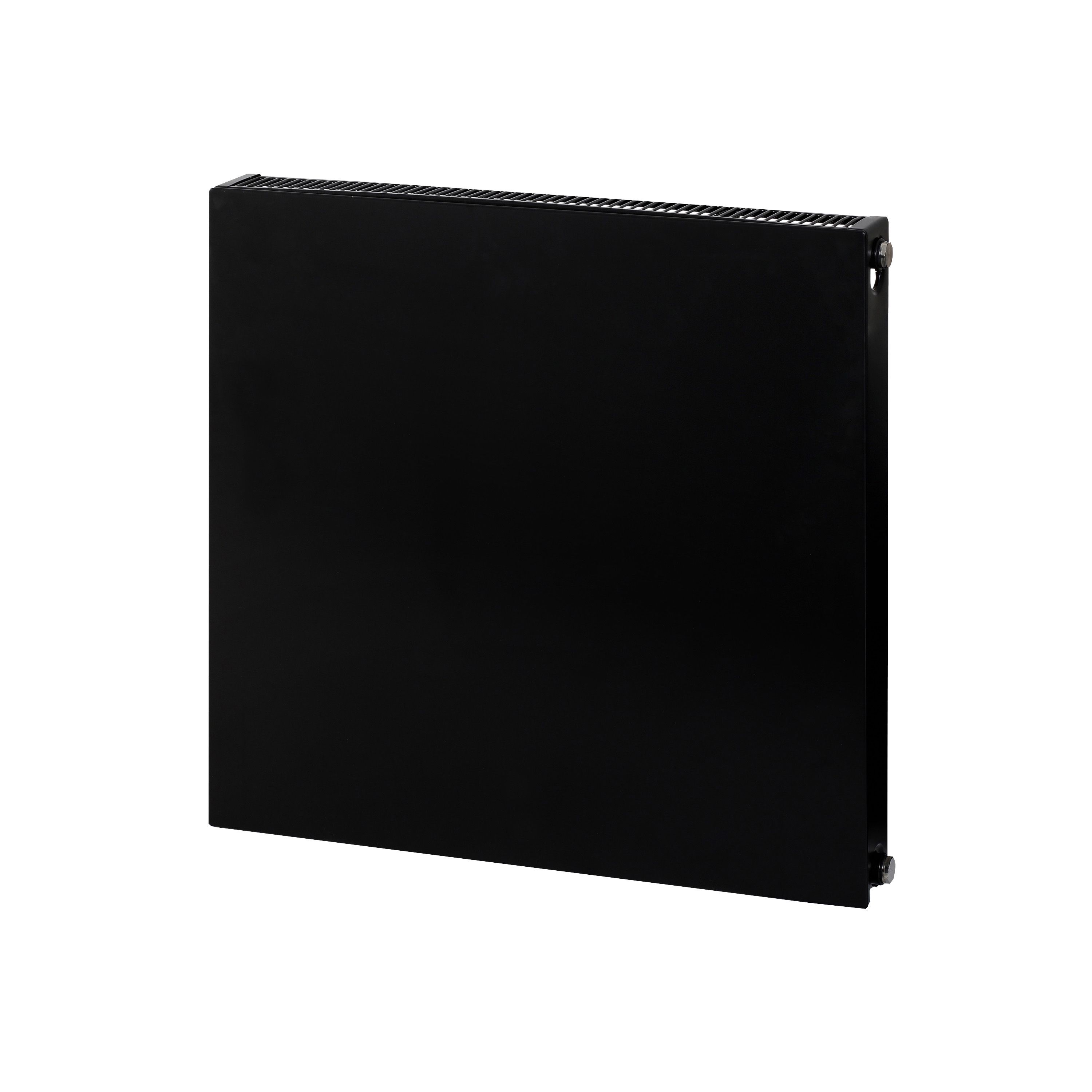 GoodHome Flat Black Type 11 Single Panel Radiator, (W)600mm x (H)600mm