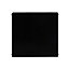 GoodHome Flat Black Type 11 Single Panel Radiator, (W)600mm x (H)600mm