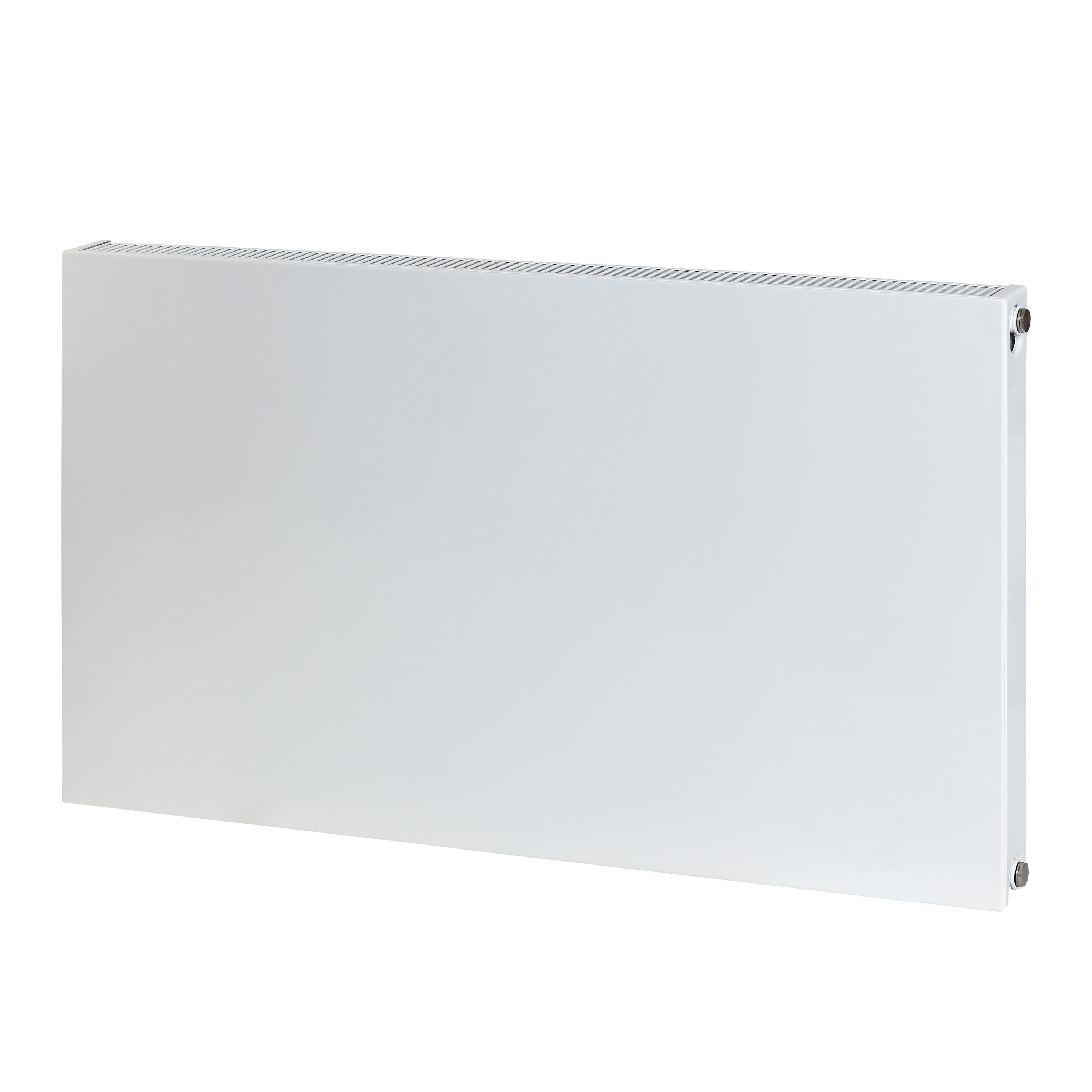 GoodHome Flat White Type 21 Double Panel Radiator, (W)1000mm x (H)600mm