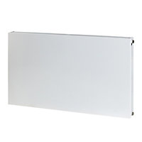 GoodHome Flat White Type 21 Double Panel Radiator, (W)1200mm x (H)600mm