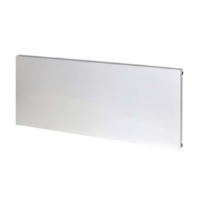 GoodHome Flat White Type 21 Double Panel Radiator, (W)1400mm x (H)600mm
