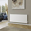 GoodHome Flat White Type 21 Double Panel Radiator, (W)1400mm x (H)600mm