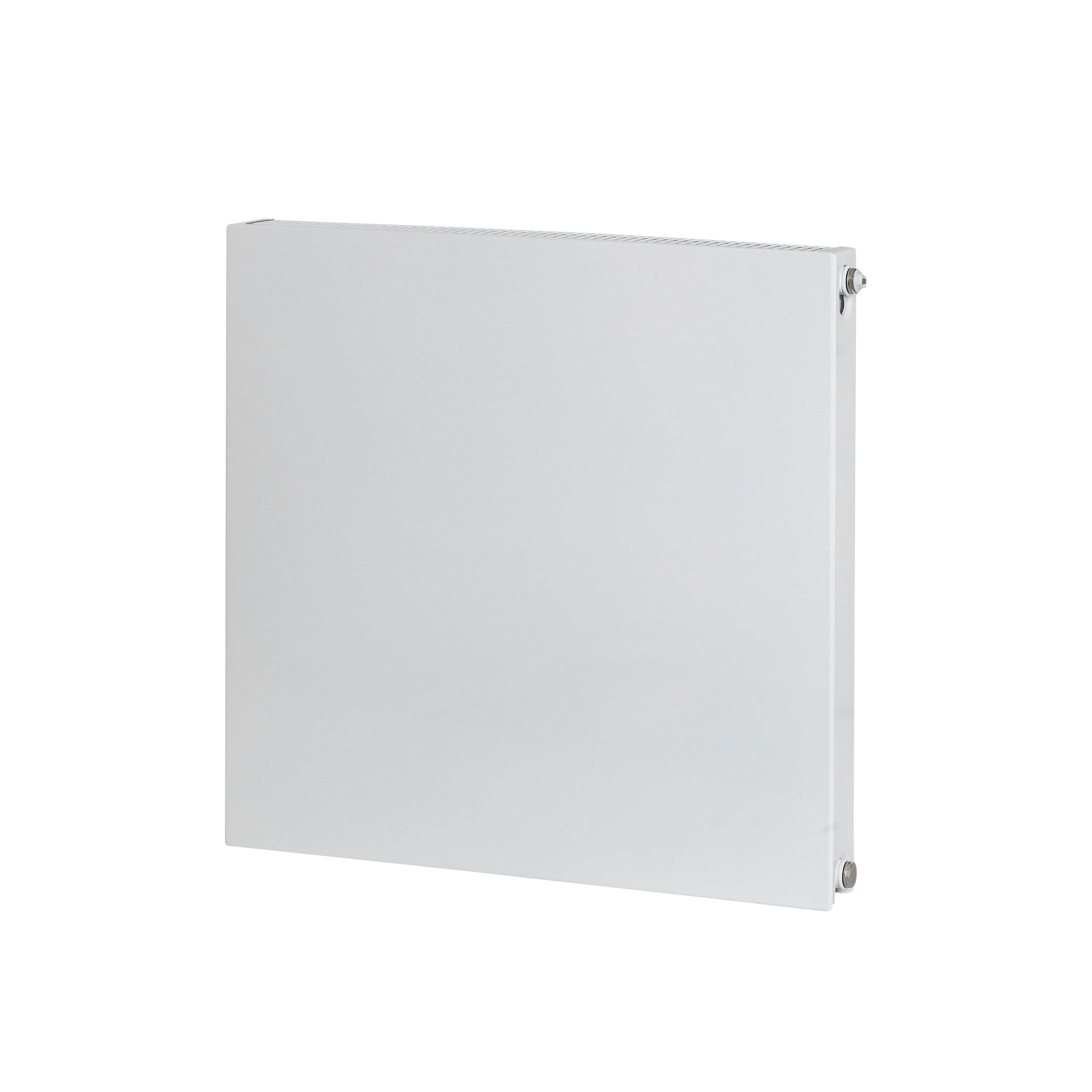 GoodHome Flat White Type 21 Double Panel Radiator, (W)600mm x (H)600mm
