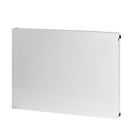 GoodHome Flat White Type 21 Double Panel Radiator, (W)800mm x (H)600mm