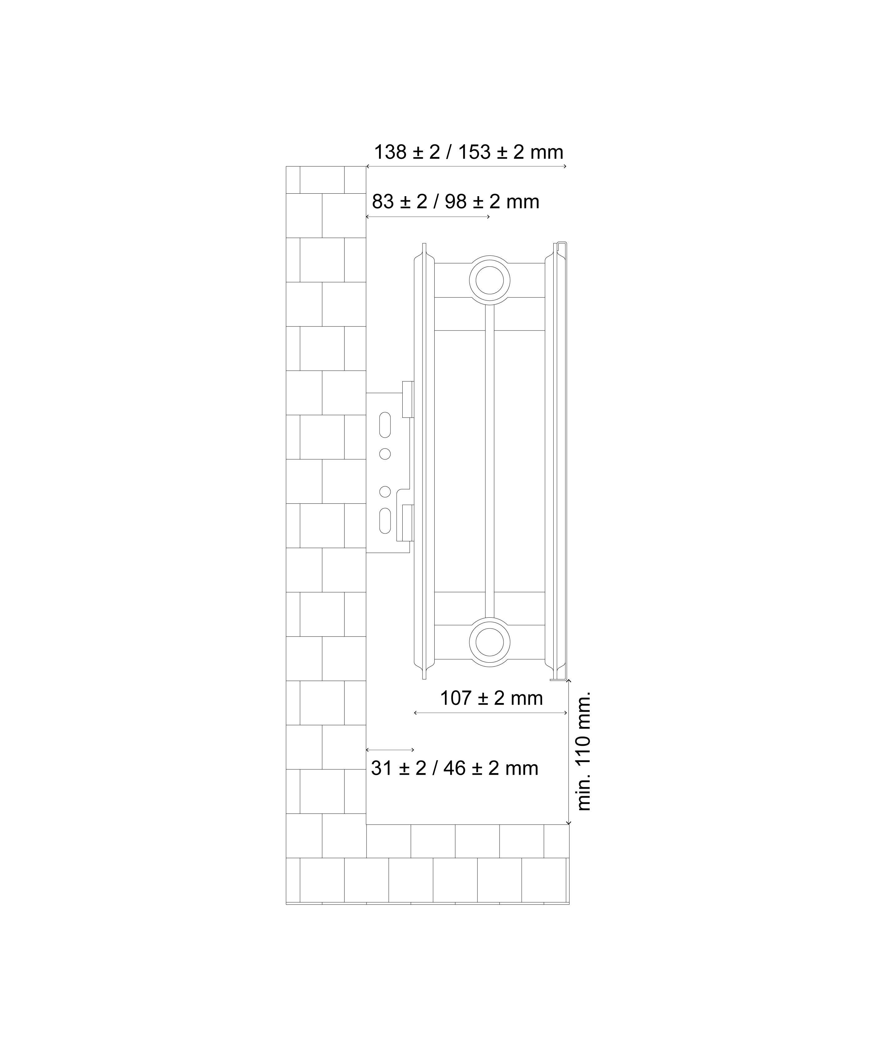 GoodHome Flat White Type 22 Double Panel Radiator, (W)600mm x (H)600mm