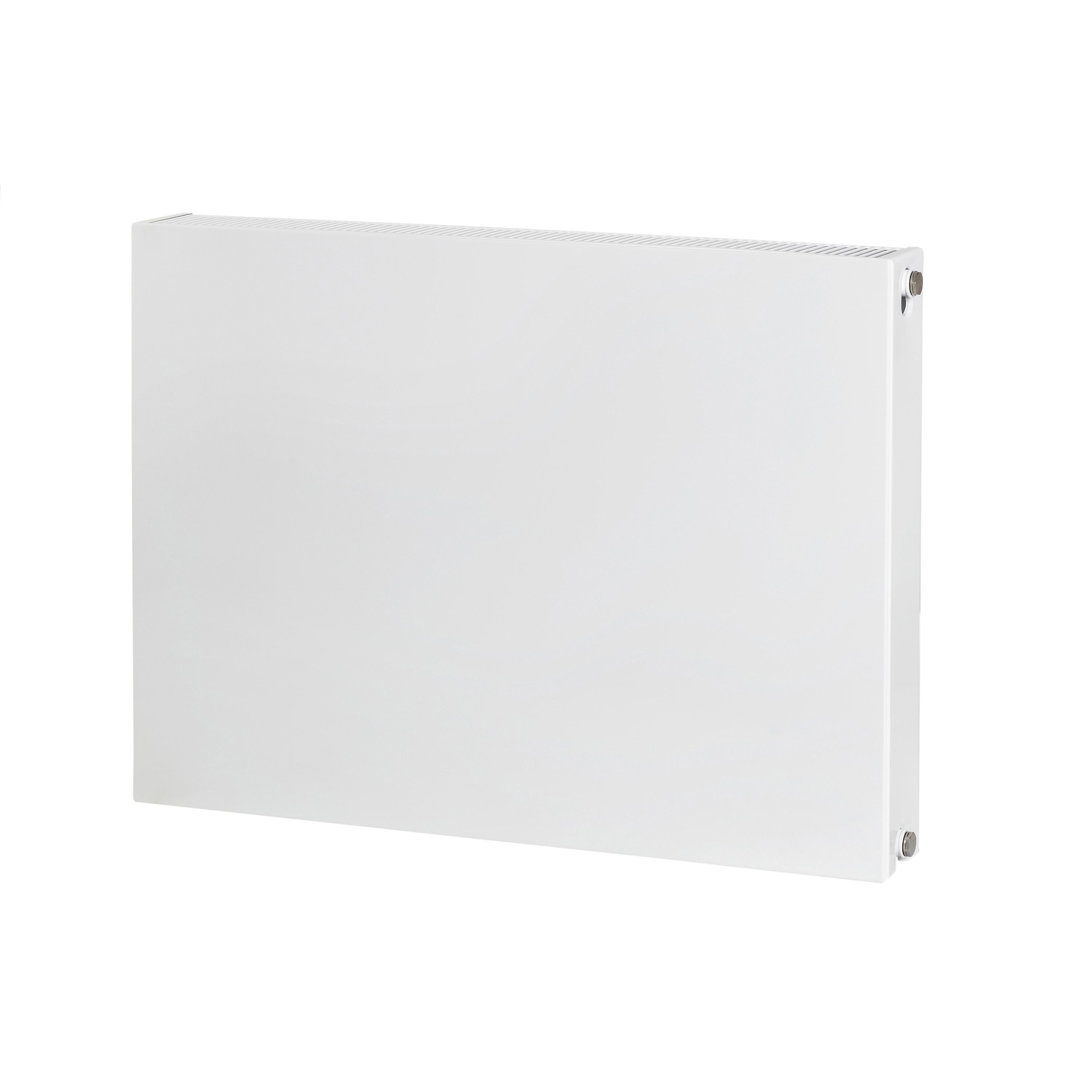 GoodHome Flat White Type 22 Double Panel Radiator, (W)800mm x (H)600mm