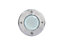 GoodHome Flax Stainless steel Integrated LED Outdoor Ground light (D)110mm