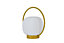 GoodHome Fowey Yellow Battery-powered Neutral white LED Outdoor Decorative light