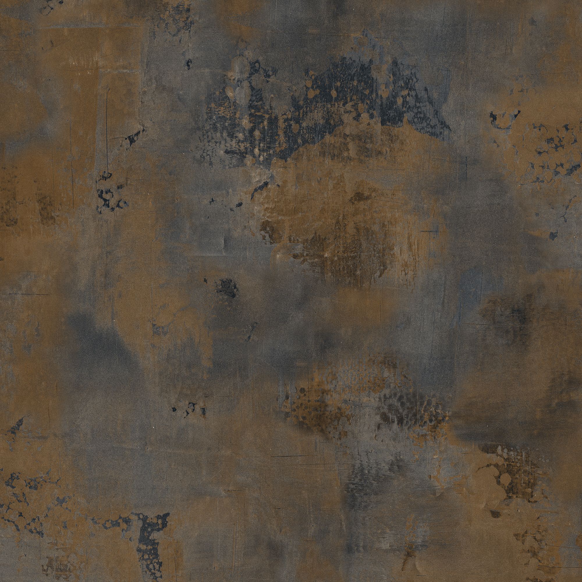 GoodHome Fuch Navy Concrete effect Textured Wallpaper