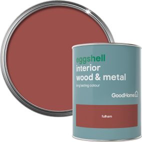 GoodHome Fulham Eggshell Metal & wood paint, 0.75L