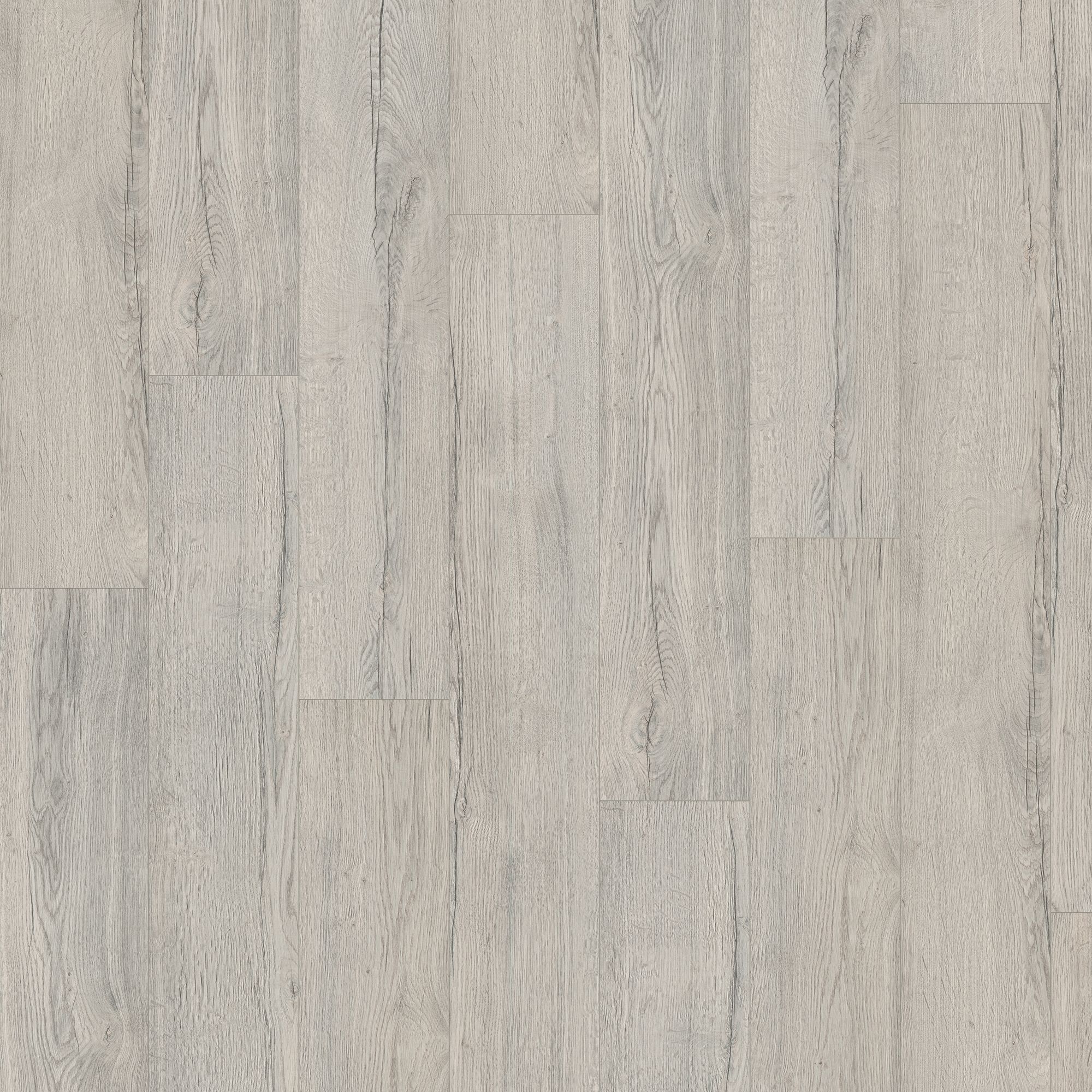 GoodHome Fulham Grey oak effect Structured Laminate Flooring, 1.99m²