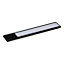GoodHome Gamboa Black Battery-powered LED Neutral white Under cabinet light IP20 (L)300mm (W)50mm