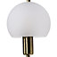 GoodHome Gammont Antique brass effect 5 Lamp Pendant ceiling light, (Dia)500mm