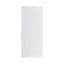 GoodHome Garcinia Gloss light grey integrated handle Highline Cabinet door (W)300mm (H)715mm (T)19mm
