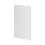 GoodHome Garcinia Gloss light grey integrated handle Highline Cabinet door (W)450mm (H)715mm (T)19mm