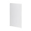 GoodHome Garcinia Gloss light grey integrated handle Tall wall Cabinet door (W)500mm (H)895mm (T)19mm