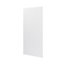 GoodHome Garcinia Gloss light grey slab Breakfast bar back panel (H)890mm (W)2000mm