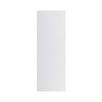 GoodHome Garcinia Gloss light grey slab End panel (H)900mm (W)320mm