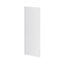 GoodHome Garcinia Gloss light grey slab End panel (H)900mm (W)320mm