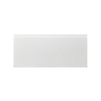 GoodHome Garcinia Gloss white Drawer front, bridging door & bi fold door, (W)800mm (H)356mm (T)19mm