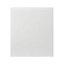 GoodHome Garcinia Gloss white integrated handle Appliance Cabinet door (W)600mm (H)687mm (T)19mm
