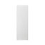 GoodHome Garcinia Gloss white integrated handle Tall wall Cabinet door (W)300mm (H)895mm (T)19mm
