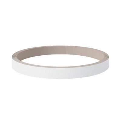 GoodHome Garcinia Light grey Worktop edging tape, (L)10m (W)19mm