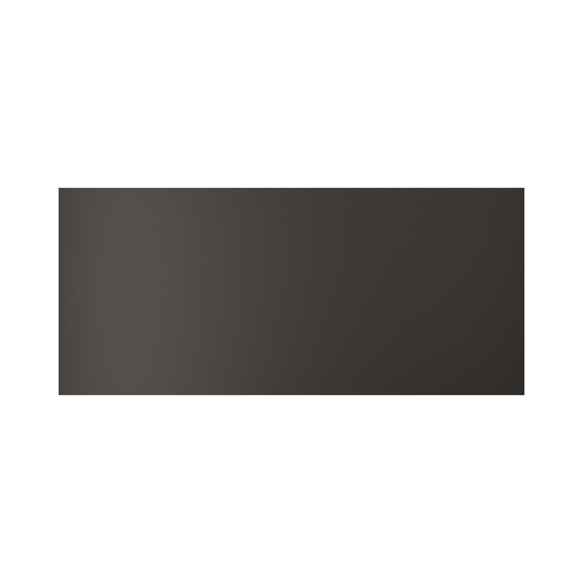 GoodHome Garcinia Matt carbon Standard Breakfast bar back panel (H ...