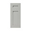 GoodHome Garcinia Matt grey Door & drawer, (W)300mm (H)715mm (T)20mm