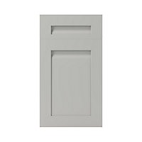 GoodHome Garcinia Matt grey Door & drawer, (W)400mm (H)715mm (T)20mm