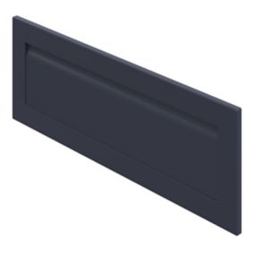 GoodHome Garcinia Matt navy blue Drawer front, bridging door & bi fold door, (W)1000mm (H)356mm (T)20mm