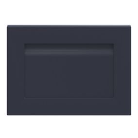 GoodHome Garcinia Matt navy blue Drawer front, bridging door & bi fold door, (W)500mm (H)356mm (T)20mm