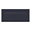 GoodHome Garcinia Matt navy blue Drawer front, bridging door & bi fold door, (W)800mm (H)356mm (T)20mm