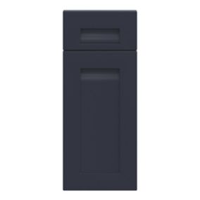 GoodHome Garcinia Matt navy blue Drawerline door & drawer front, (W)300mm (H)715mm (T)20mm