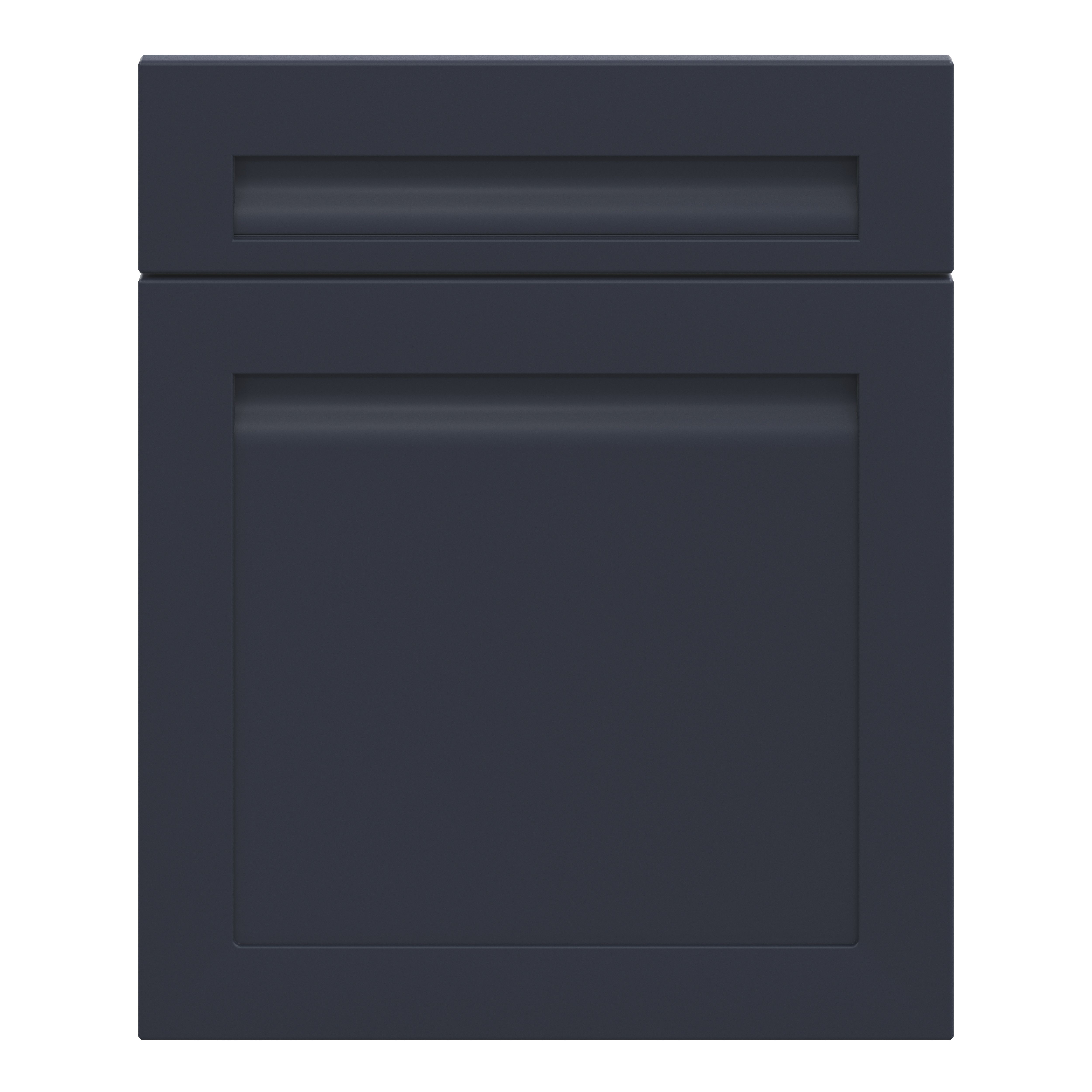 GoodHome Garcinia Matt navy blue Drawerline door & drawer front, (W)600mm (H)715mm (T)20mm