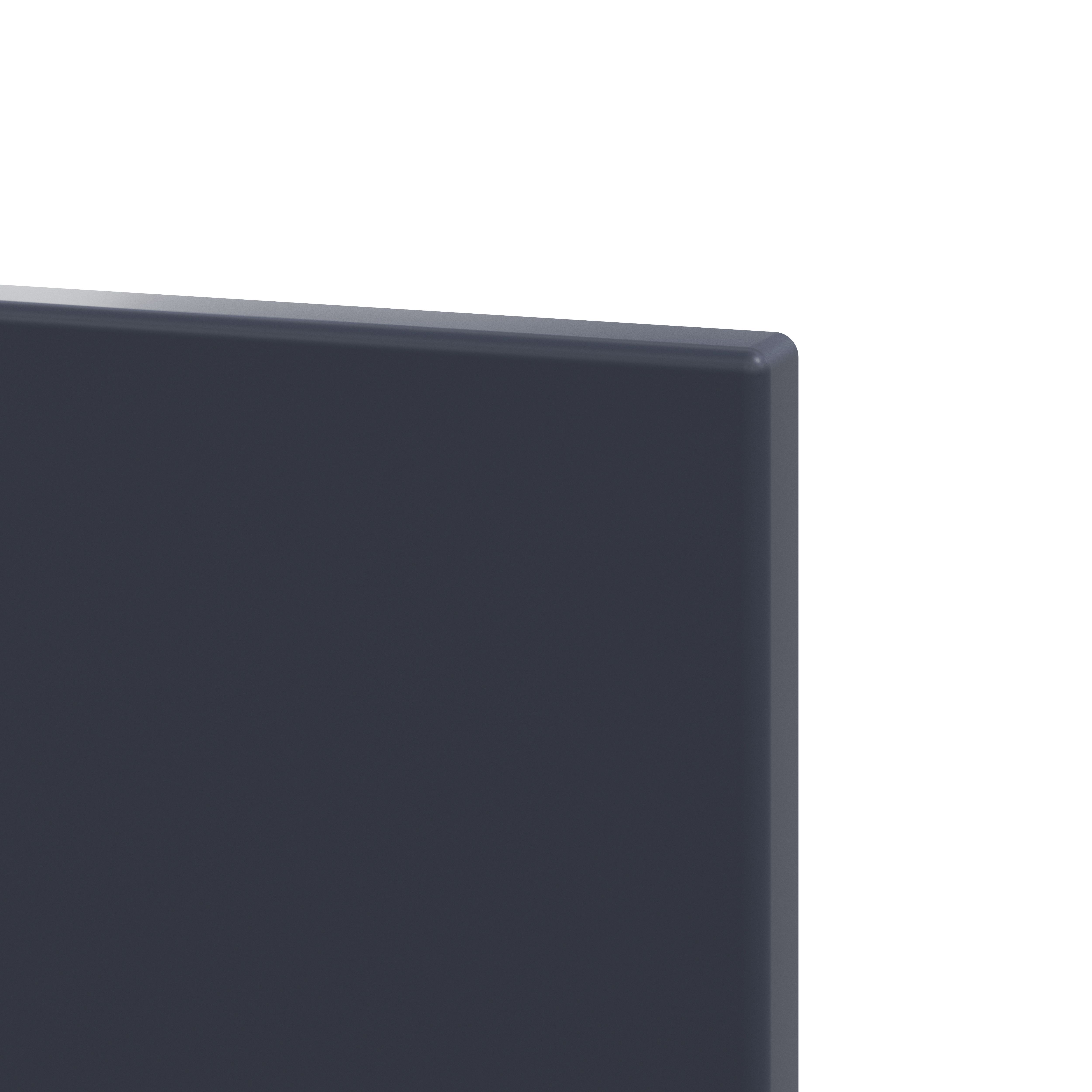 GoodHome Garcinia Matt Navy blue End panel (H)900mm (W)610mm