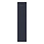 GoodHome Garcinia Matt Navy blue Integrated handle shaker 70:30 Larder Cabinet door (W)300mm (H)1287mm (T)20mm