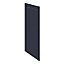 GoodHome Garcinia Matt Navy blue Integrated handle shaker 70:30 Tall larder Cabinet door (W)600mm (H)1467mm (T)20mm