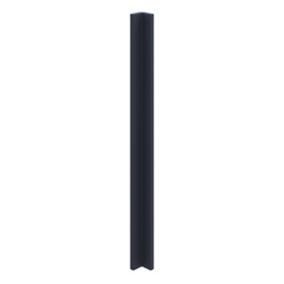 GoodHome Garcinia Matt Navy blue Matt navy blue Tall Wall corner post, (W)59mm