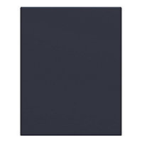 GoodHome Garcinia Matt Navy blue Standard Blanking panel (H)720mm (W)570mm