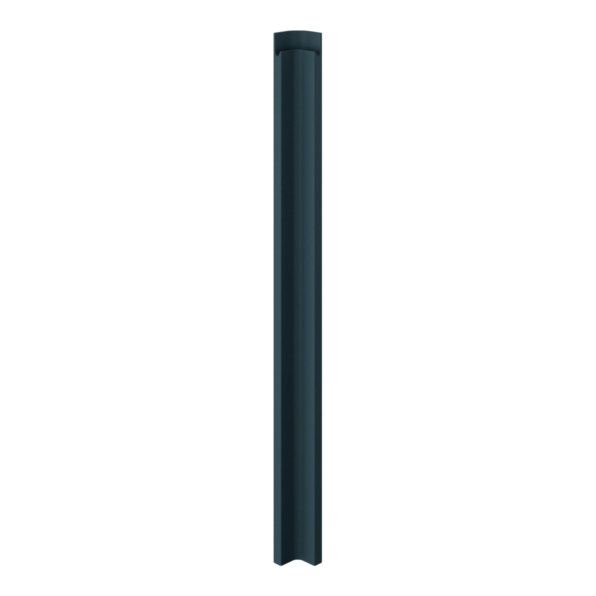 GoodHome Garcinia Matt ocean blue Tall Wall corner post, (W)59mm (H)895mm