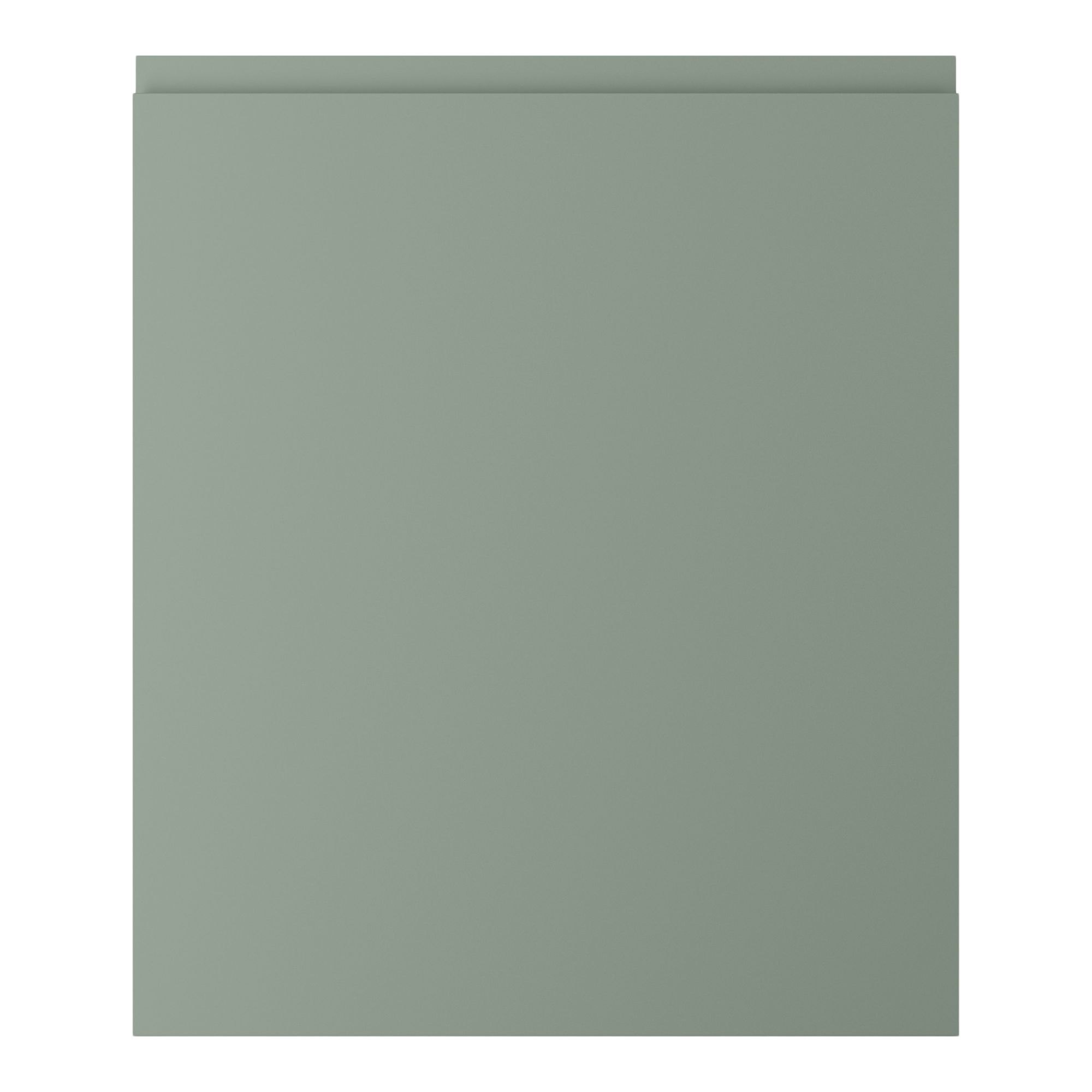 GoodHome Garcinia Matt reed green Highline Cabinet door (W)600mm (H)715mm (T)19mm